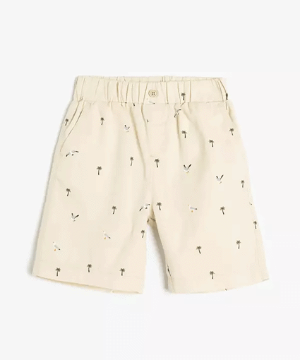 شلوارک کتان پسرانه  کوتون Koton کد 5SKB40050TW