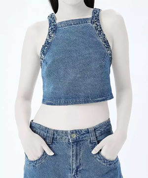 تاپ جین زنانه کوتون Koton کد 5SAL30004MD