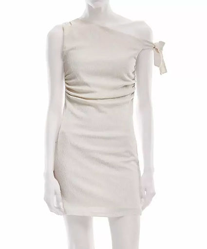 پیراهن مجلسی آستین حلقه ای زنانه کوتون Koton کد 5SAL80149IK