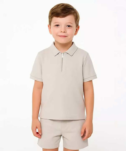 پولوشرت آستین کوتاه پسرانه کوتون Koton کد 5SKB10030TK