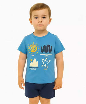 تیشرت آستین کوتاه پسرانه کوتون Koton کد 5SKB10152TK