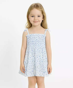 پیراهن طرح دار نوزاد دختر کوتون Koton کد 5SMG80025AW