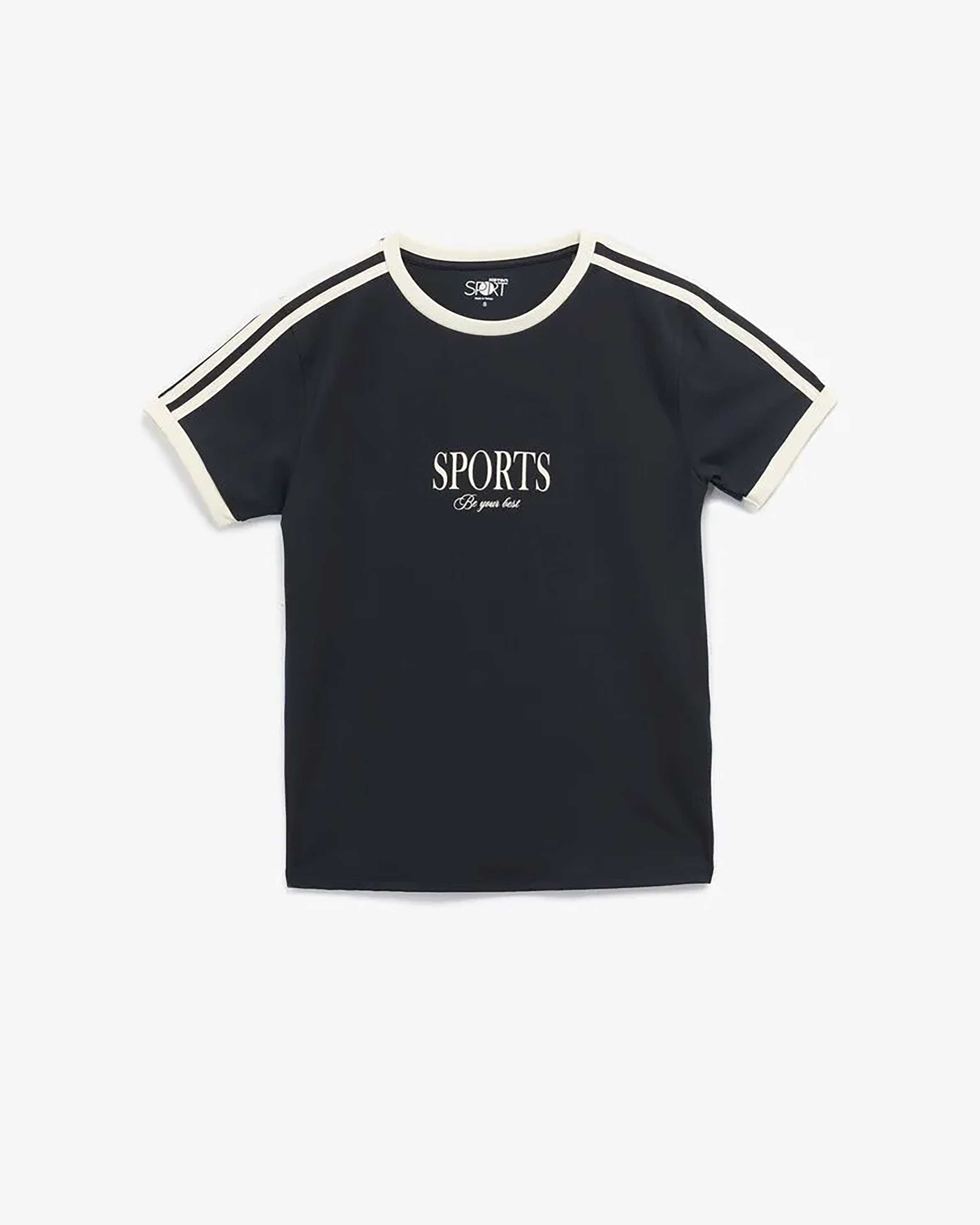 تی شرت ورزشی زنانه کوتون Koton کد 6WAK10019NK