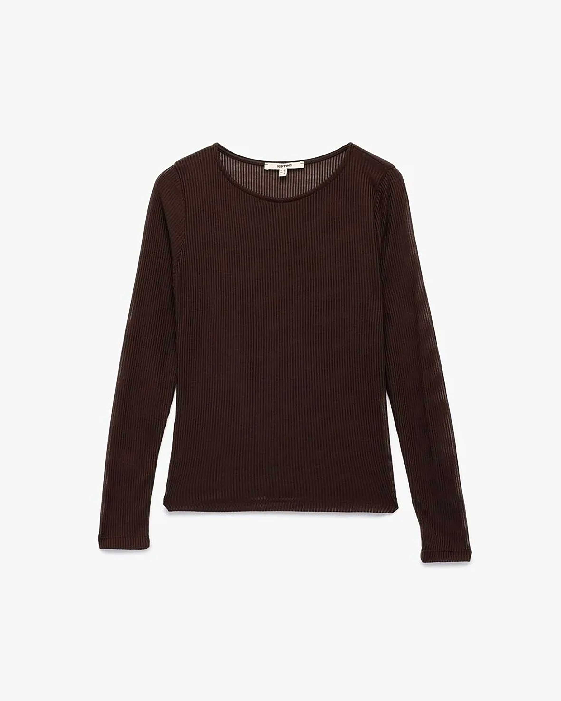 تی شرت زنانه کوتون Koton کد 6WAK50022EK