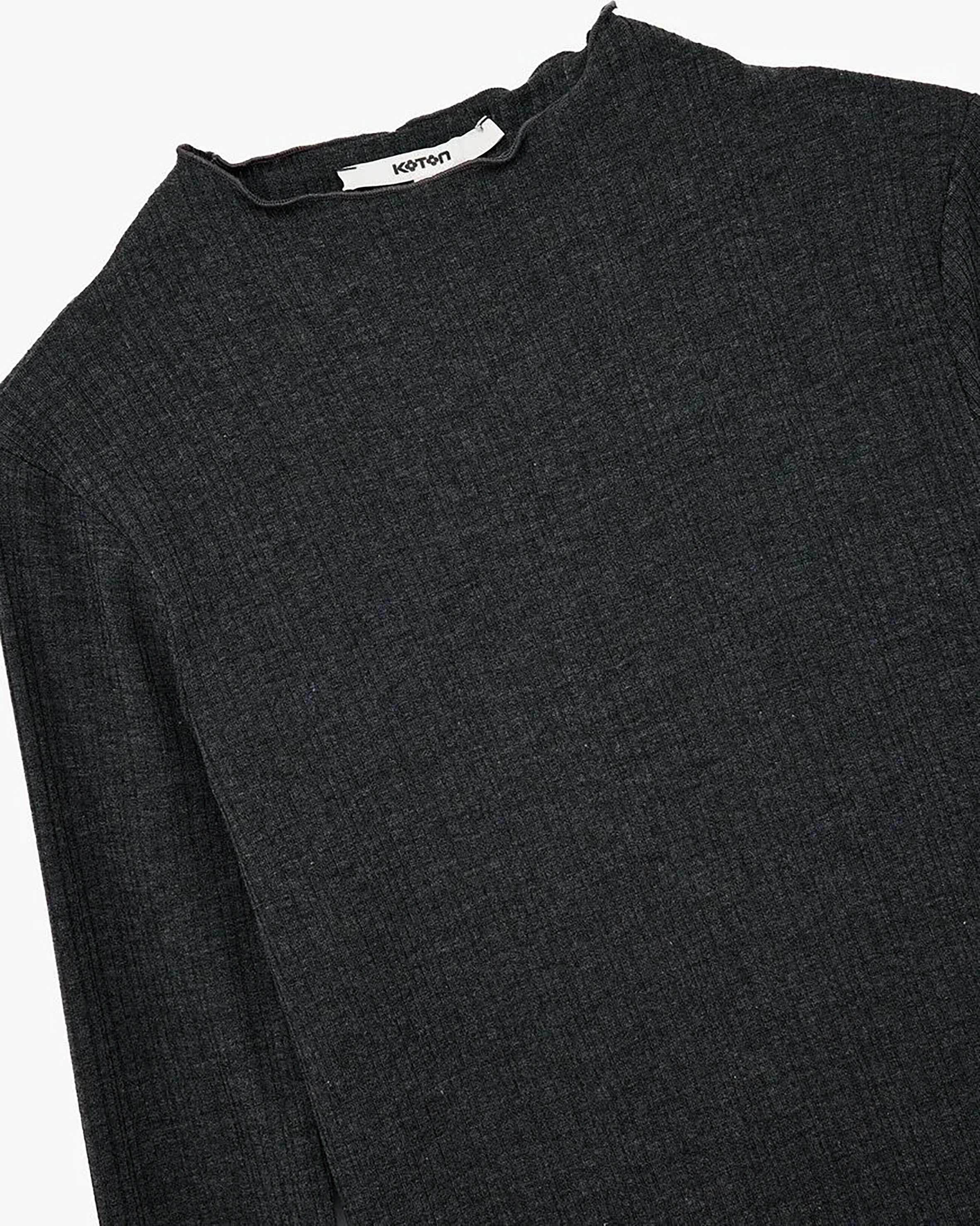 تی شرت آستین بلند  زنانه کوتون Koton کد 6WAK50059EK