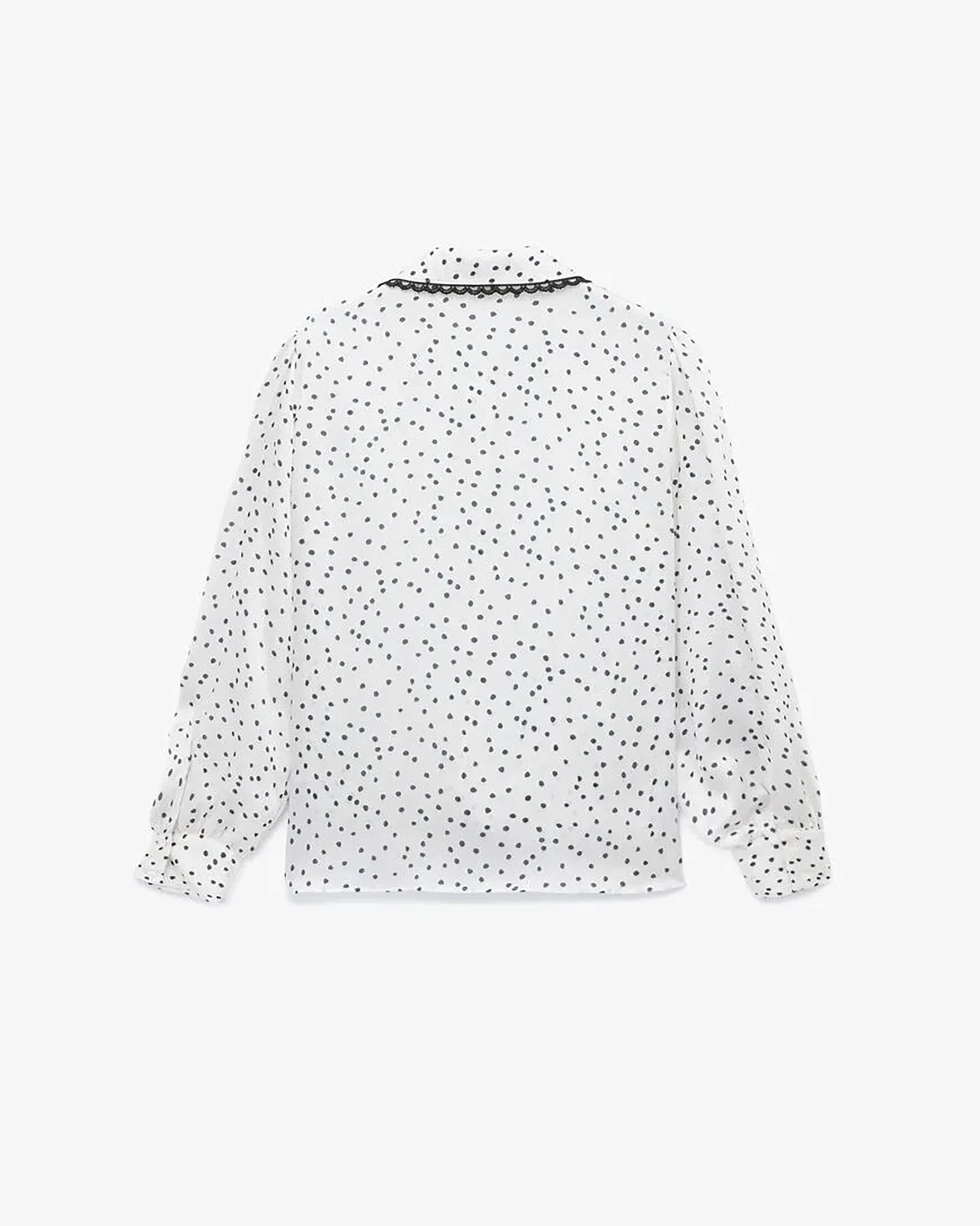 شومیز طرح دار زنانه کوتون Koton کد 6WAK60075PW