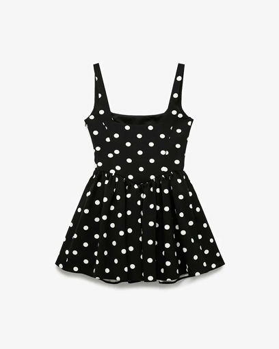 پیراهن مینی طرح دار زنانه کوتون Koton کد 6WAK80004FW