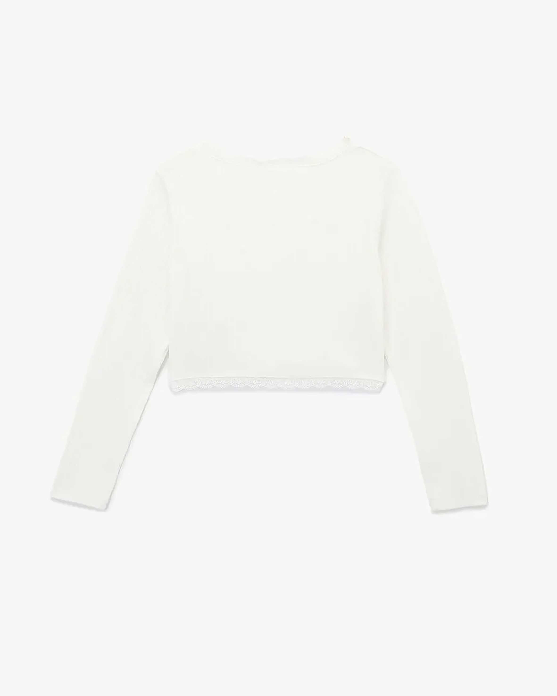 کراپ تی شرت آستین بلند  زنانه کوتون Koton کد 6WAL10109IK