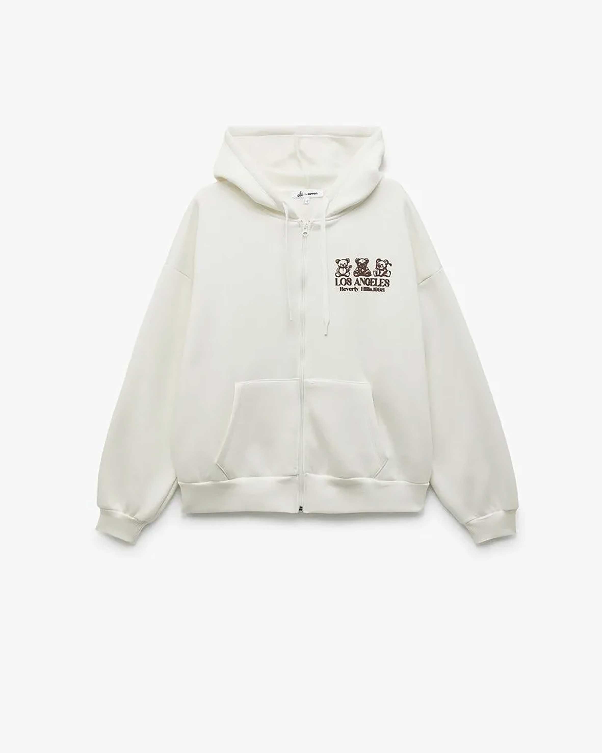 سوییشرت طرح دار زنانه کوتون Koton کد 6WAL10141IK