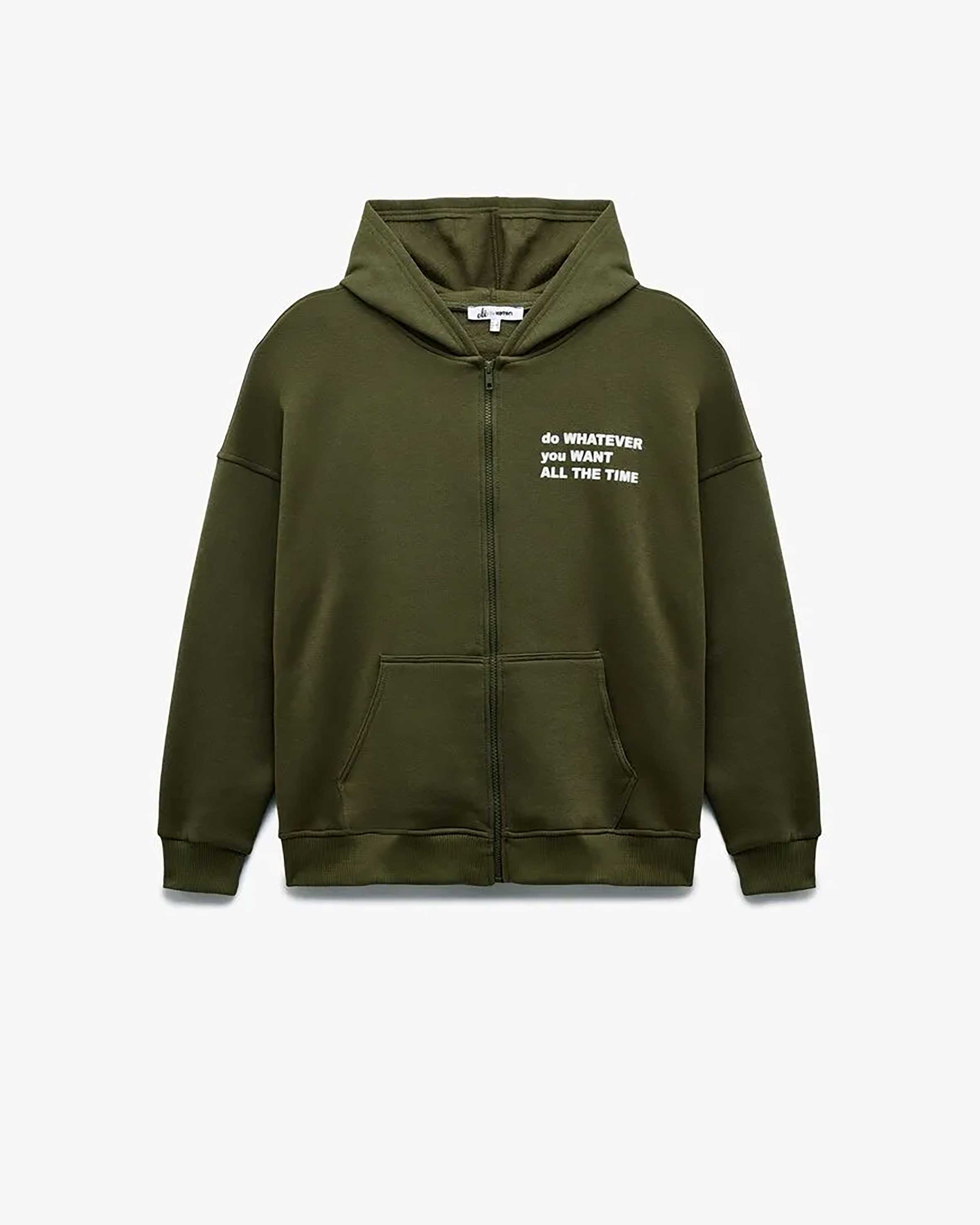 سوییشرت طرح دار زنانه کوتون Koton کد 6WAL10142IK