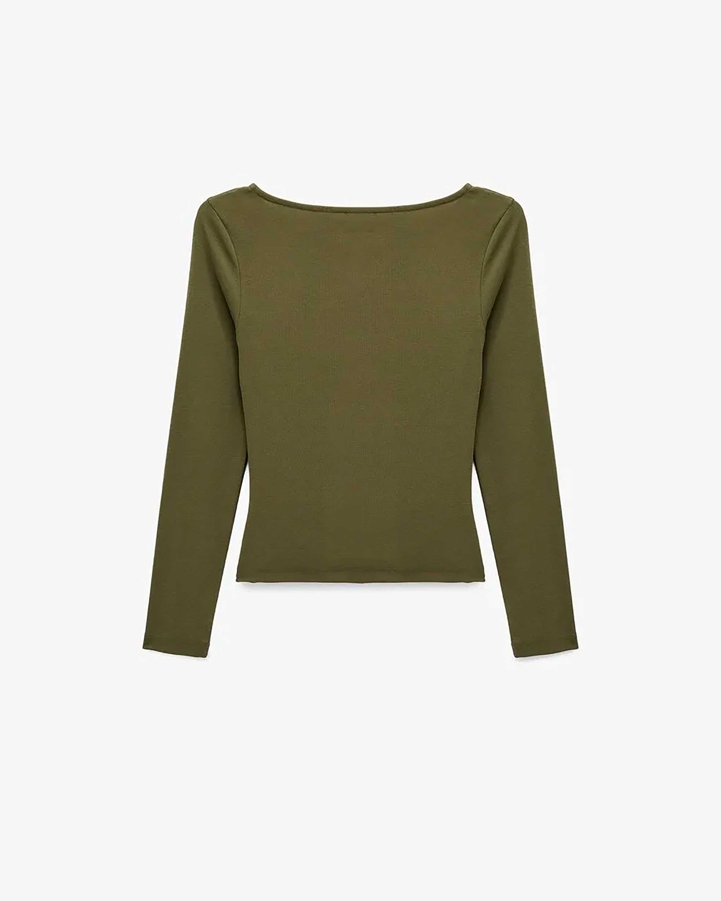 تی شرت آستین بلند  زنانه کوتون Koton کد 6WAL10195IK