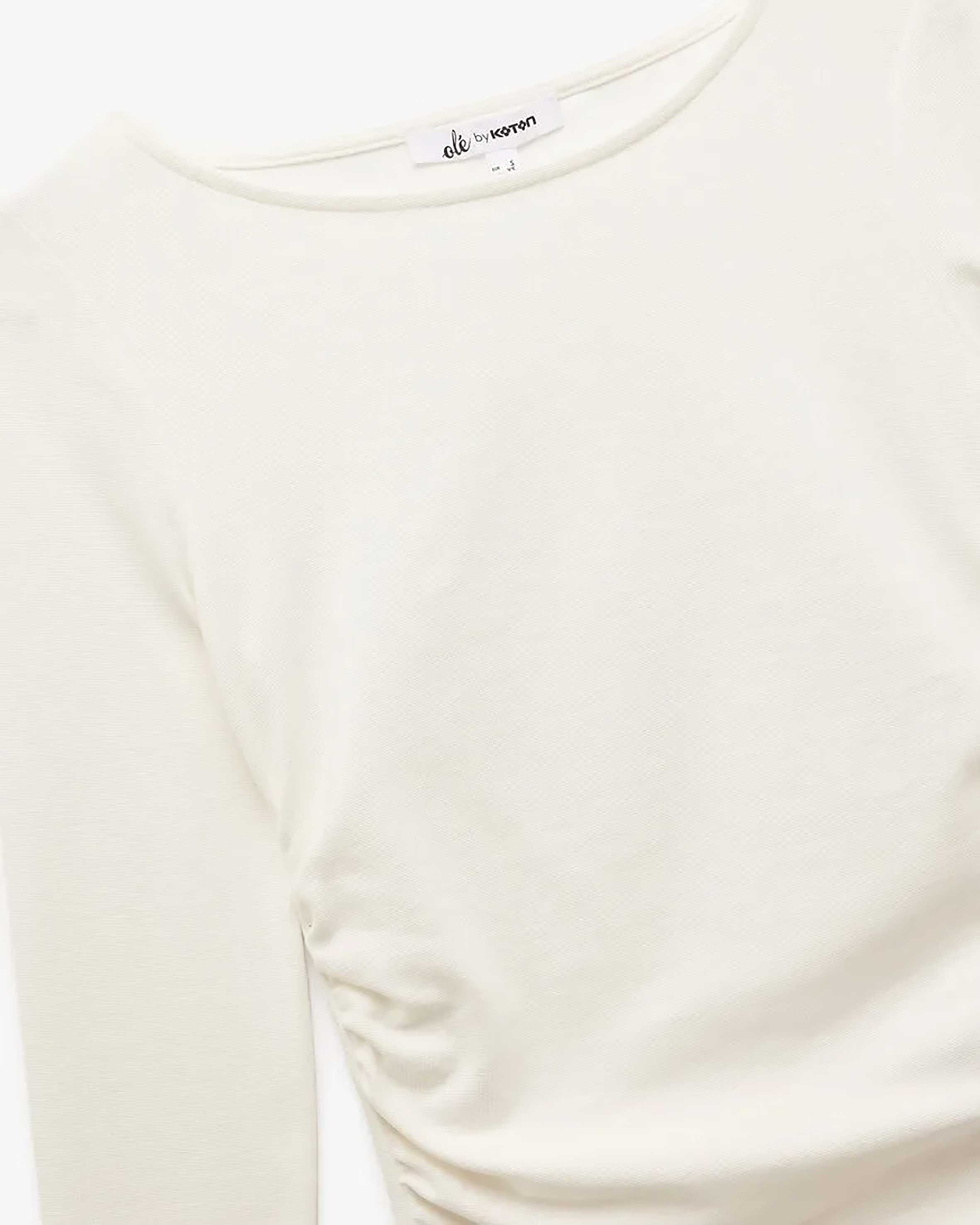 تی شرت آستین بلند  زنانه کوتون Koton کد 6WAL10195IK