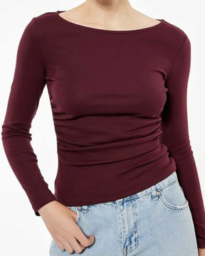 تی شرت آستین بلند  زنانه کوتون Koton کد 6WAL10195IK