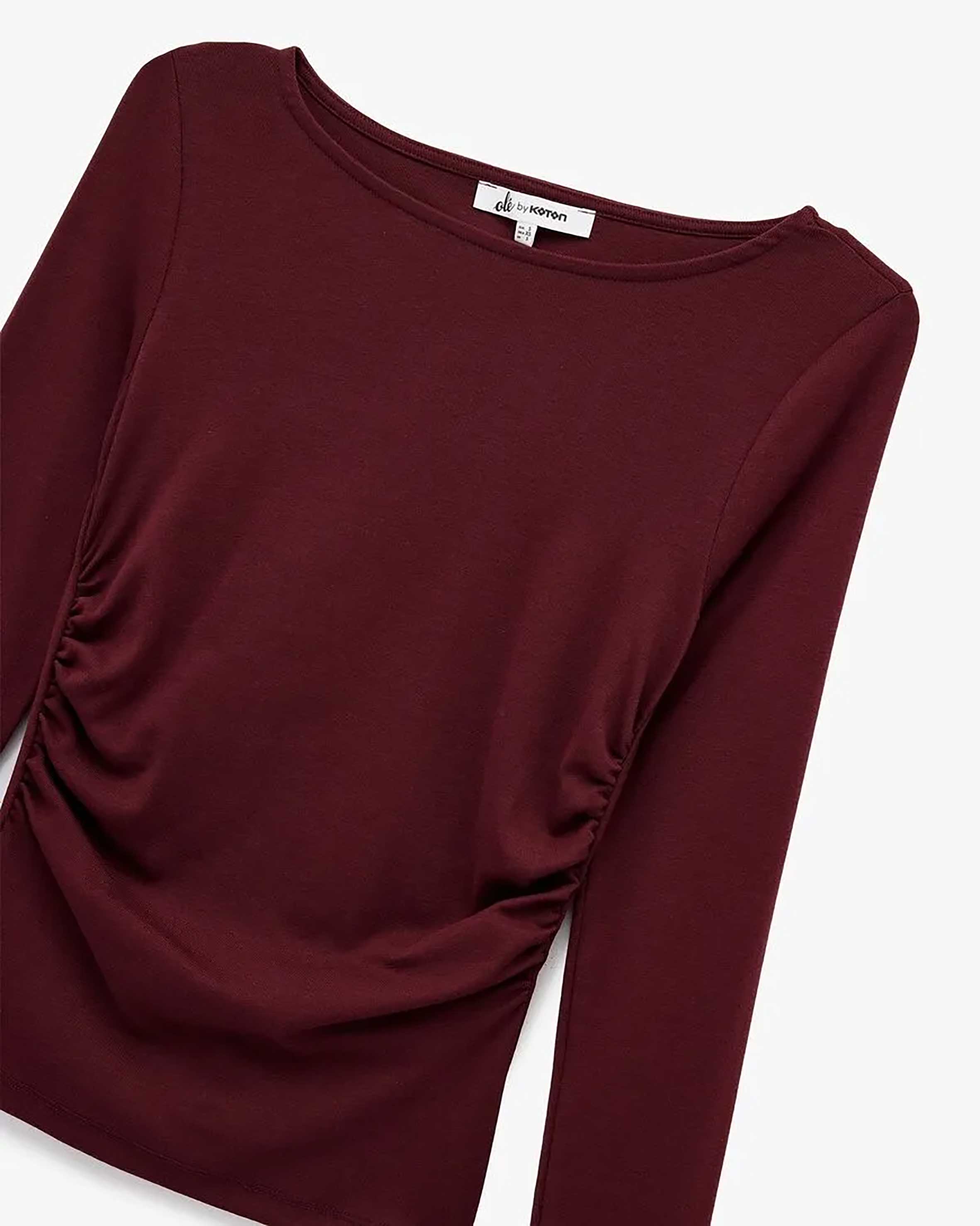 تی شرت آستین بلند  زنانه کوتون Koton کد 6WAL10195IK