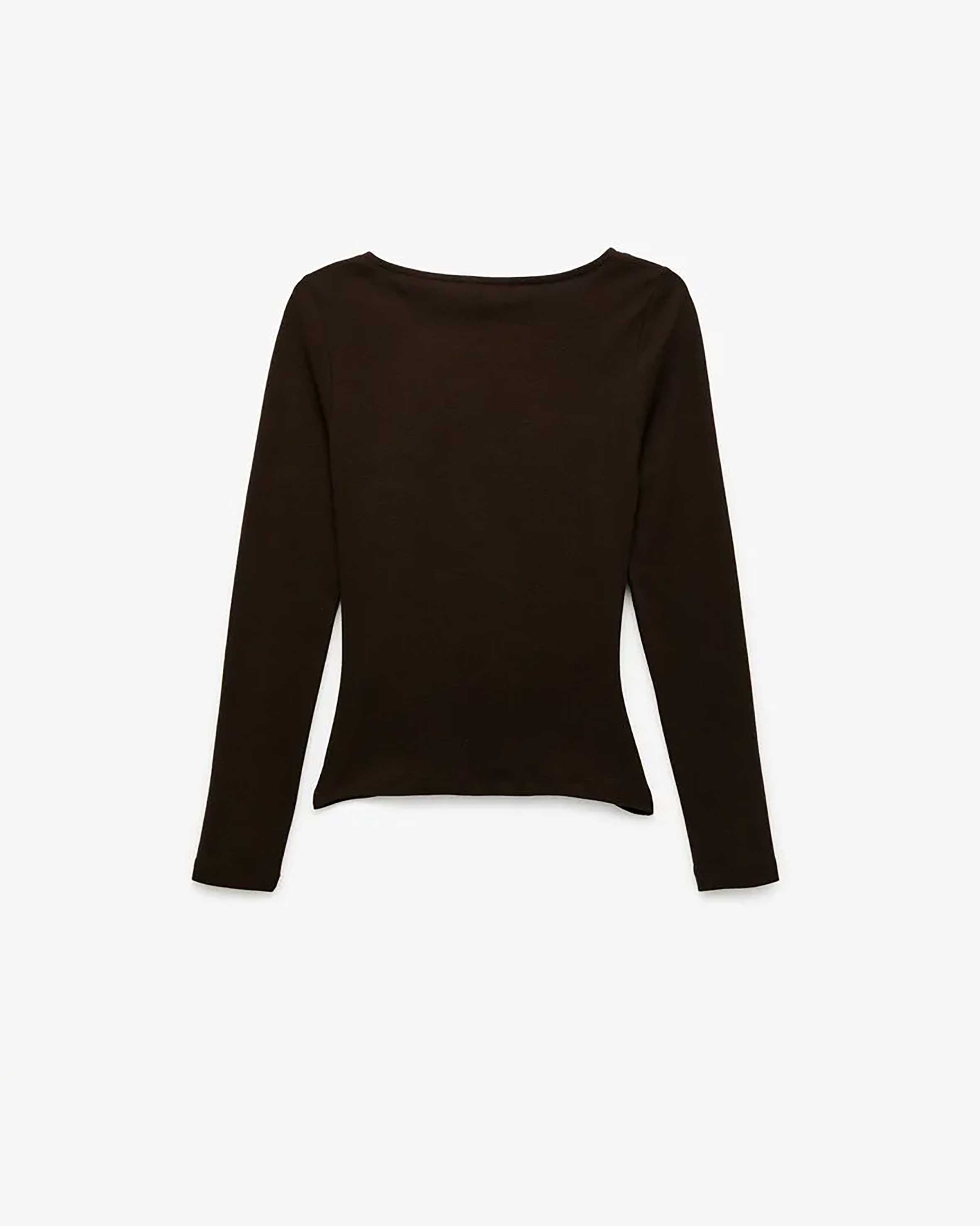 تی شرت آستین بلند  زنانه کوتون Koton کد 6WAL10195IK