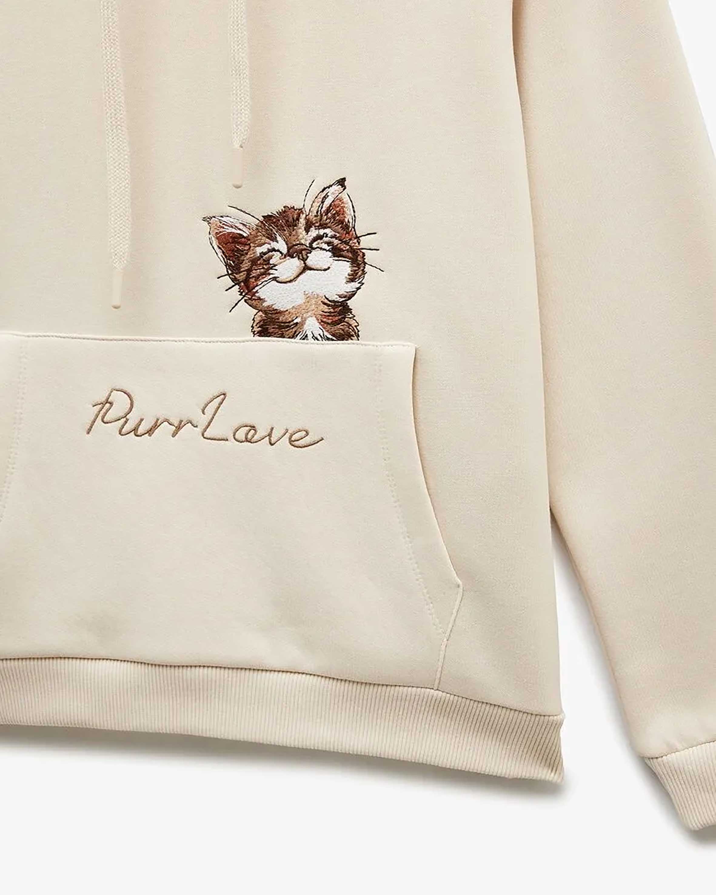 هودی طرح دار زنانه کوتون Koton کد 6WAL10232IK