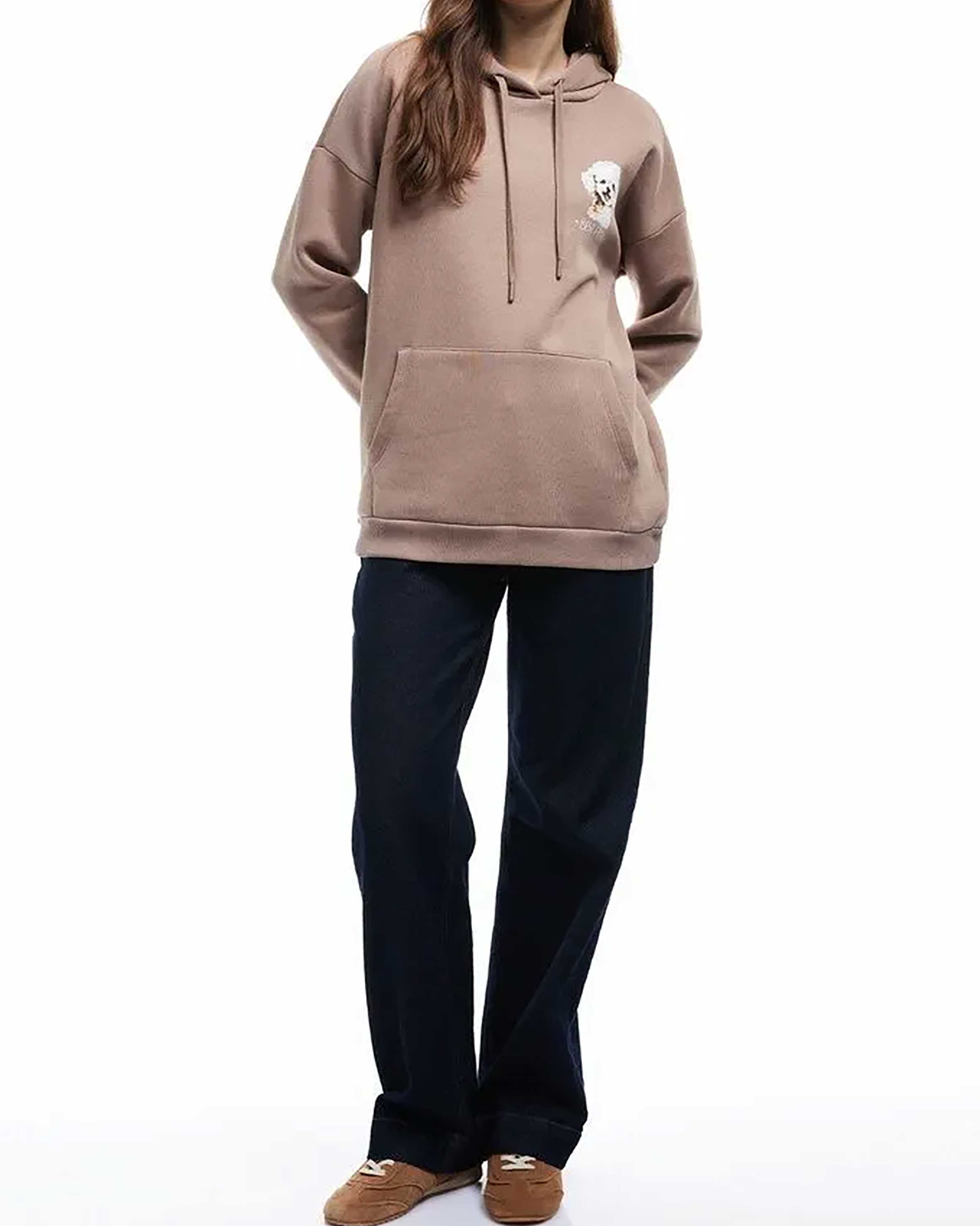 هودی طرح دار زنانه کوتون Koton کد 6WAL10237IK