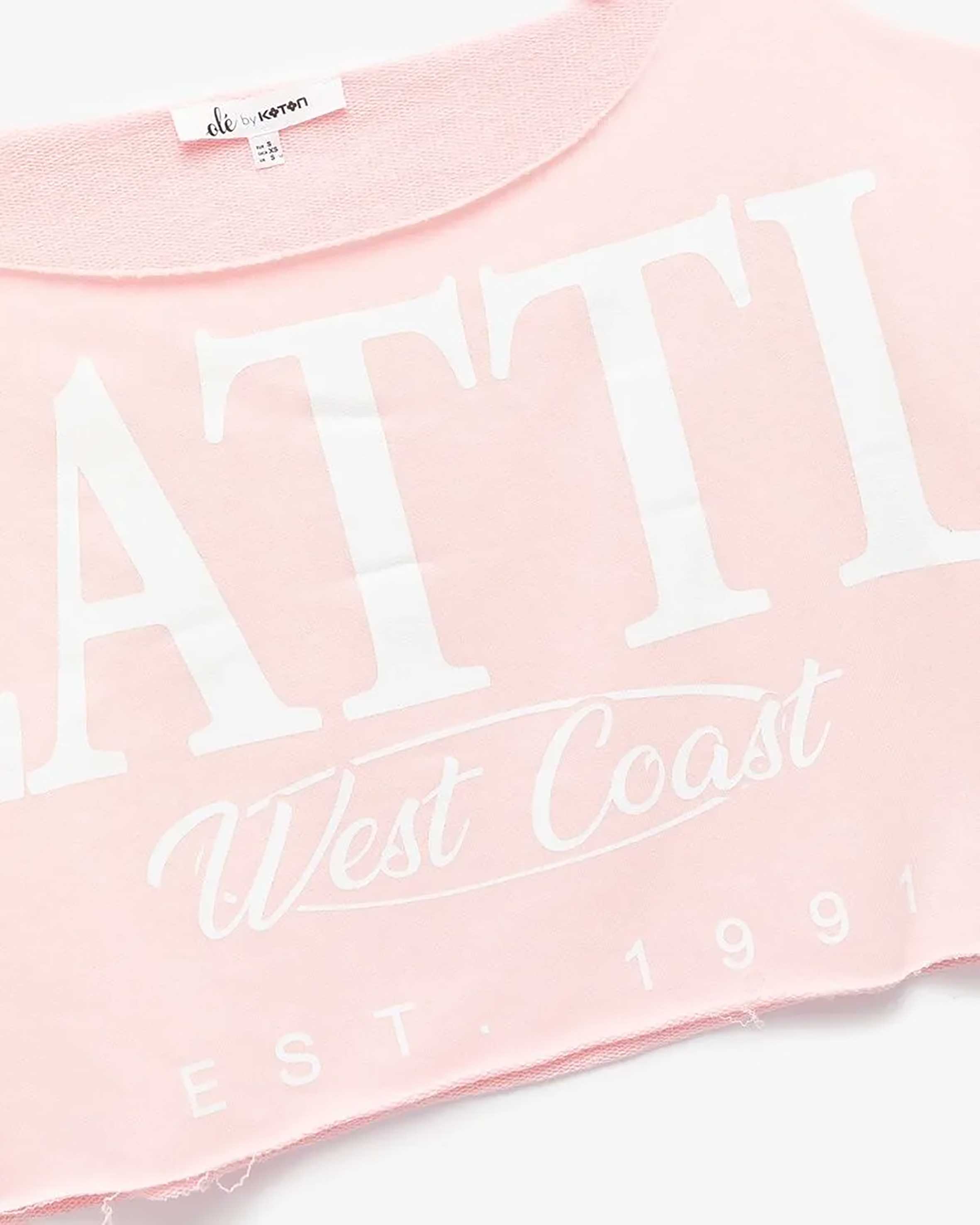 تی شرت زنانه کوتون Koton کد 6WAL10406IK