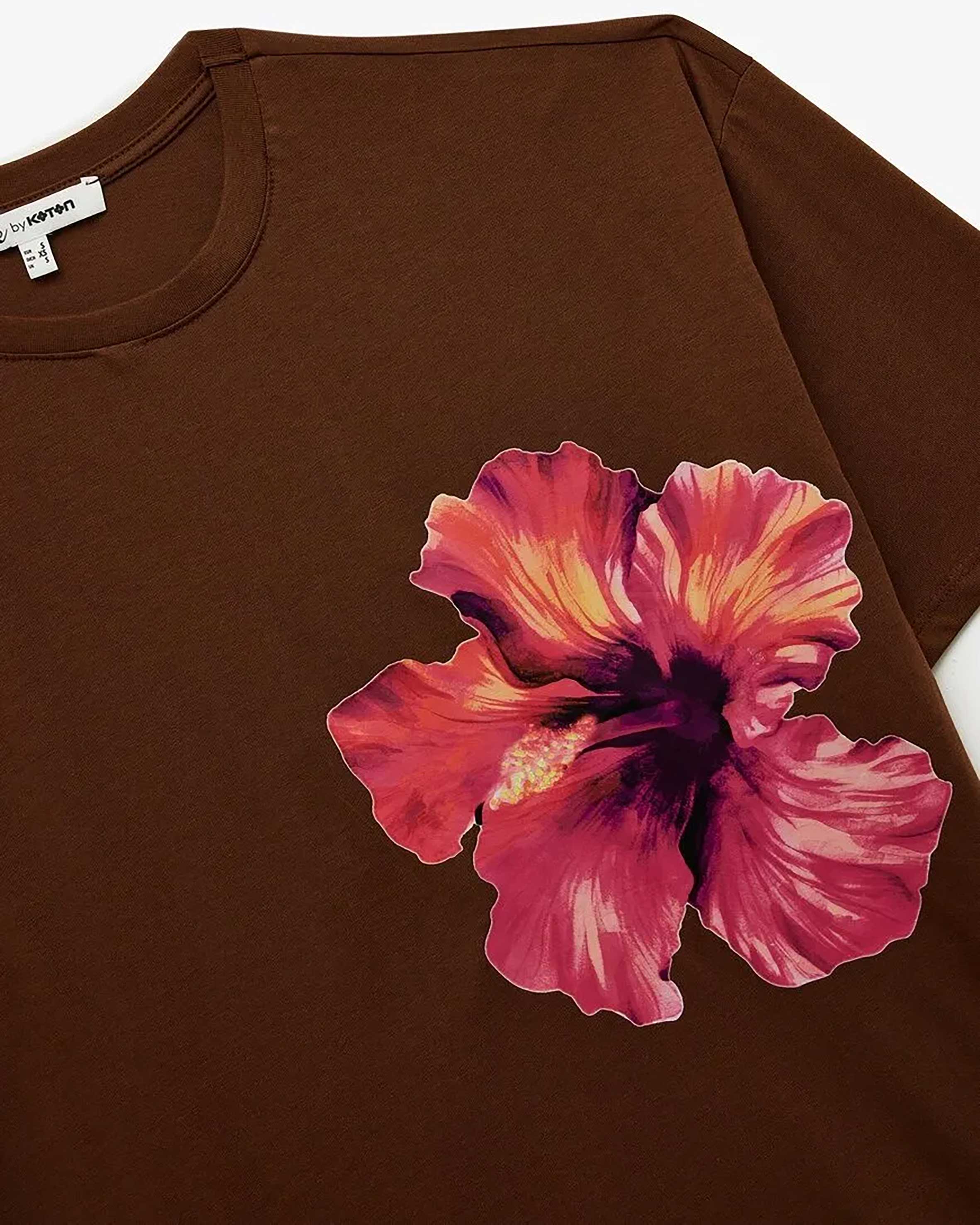 تی شرت زنانه کوتون Koton کد 6WAL10413IK