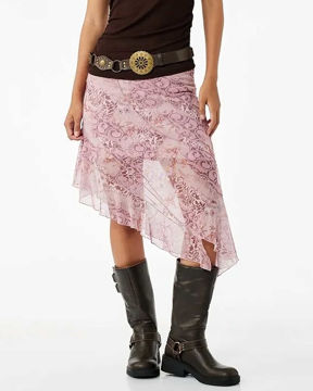 دامن بلند زنانه کوتون Koton کد 6WAL70010IK