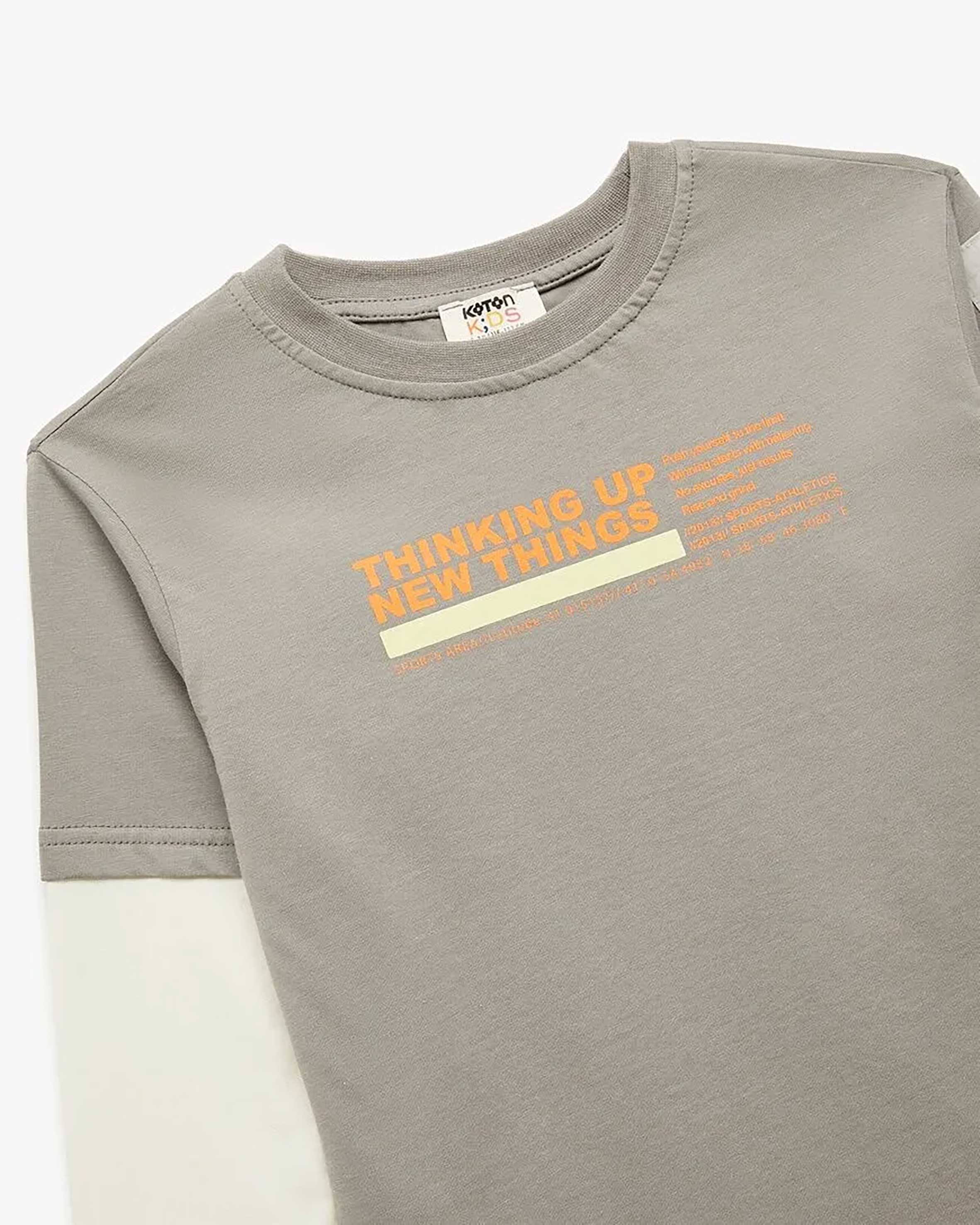 تی شرت آستین بلند  پسرانه کوتون Koton کد 6WKB10235TK