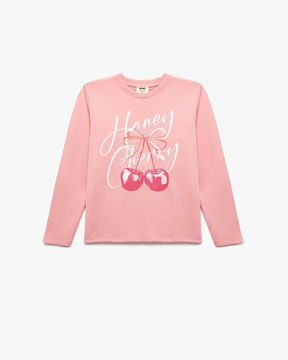 تی شرت آستین بلند  دخترانه کوتون Koton کد 6WKG10097AK