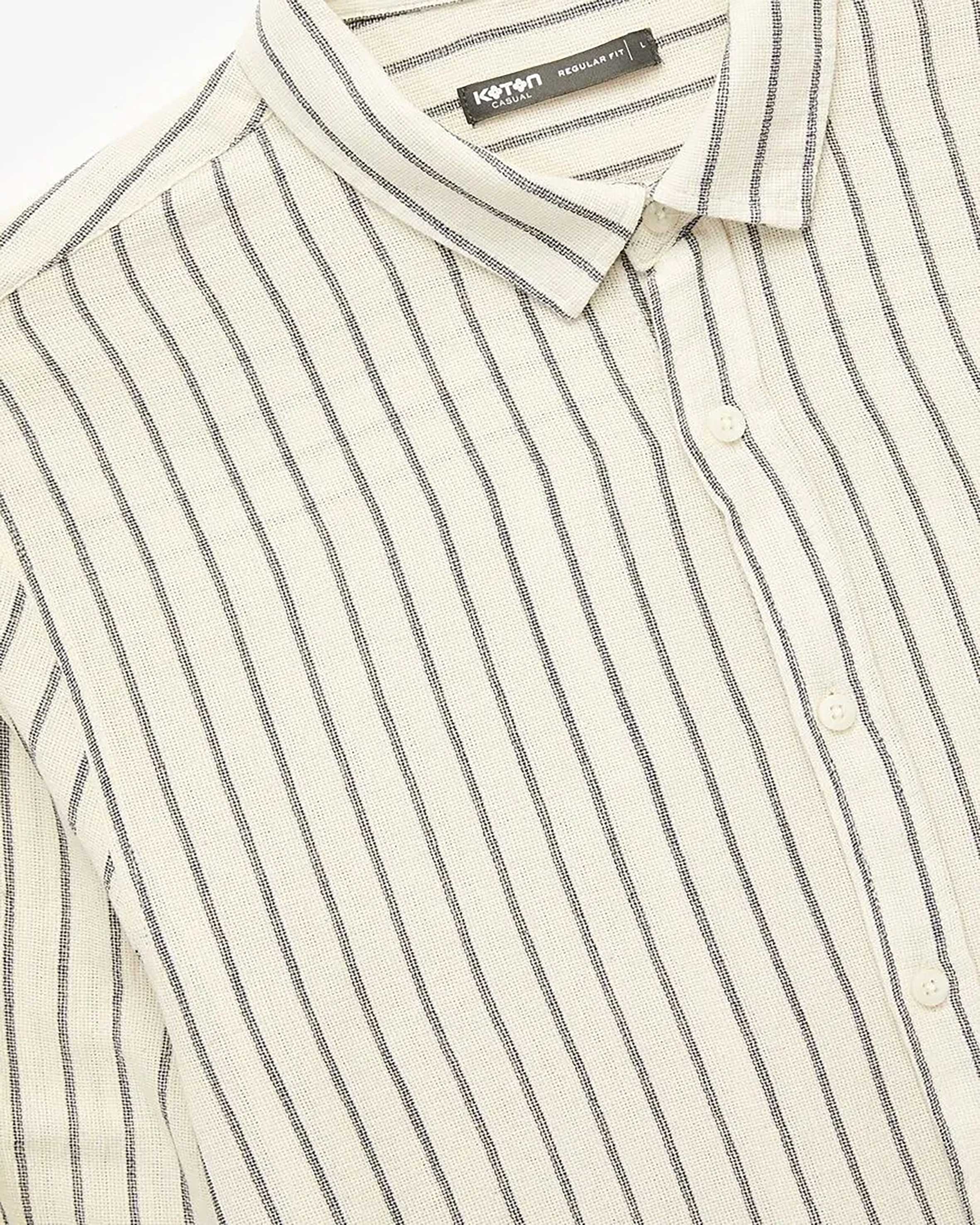 پیراهن طرح دار مردانه کوتون Koton کد 6WAM60106HW