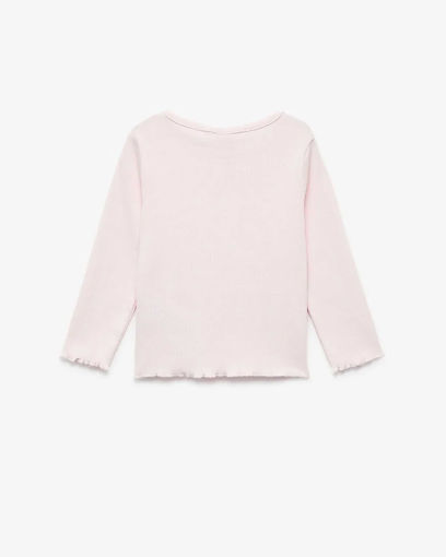 تی شرت آستین بلند  نوزاد دختر کوتون Koton کد 6WMG10057AK