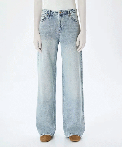 شلوار جین آزاد زنانه کوتون Koton کد 5SAL40036MD