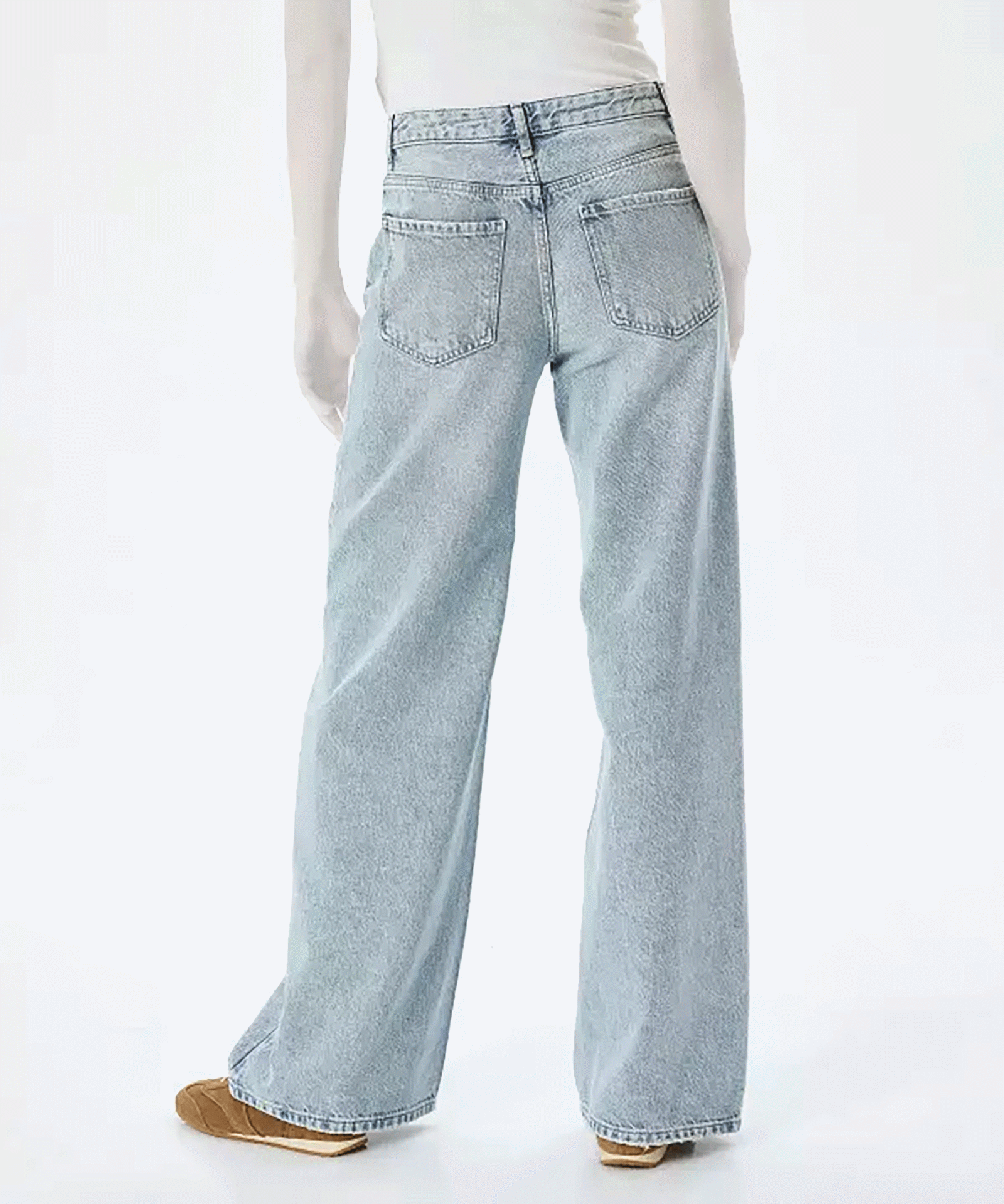 شلوار جین آزاد زنانه کوتون Koton کد 5SAL40036MD