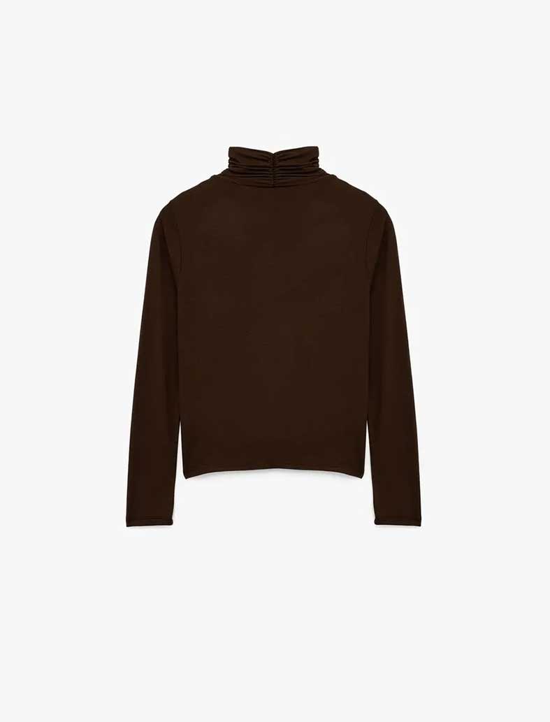 تی شرت آستین بلند زنانه کوتون Koton کد 6WAK50002EK