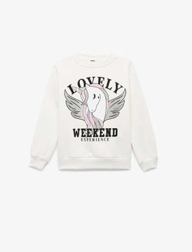 سویشرت دخترانه کوتون Koton کد 6WKG10071AK