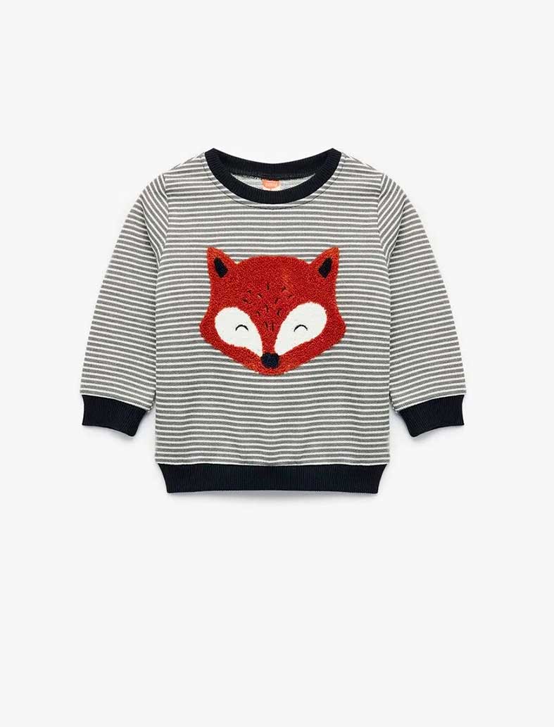 سویشرت نوزاد پسر کوتون Koton کد 6WMB10083TK