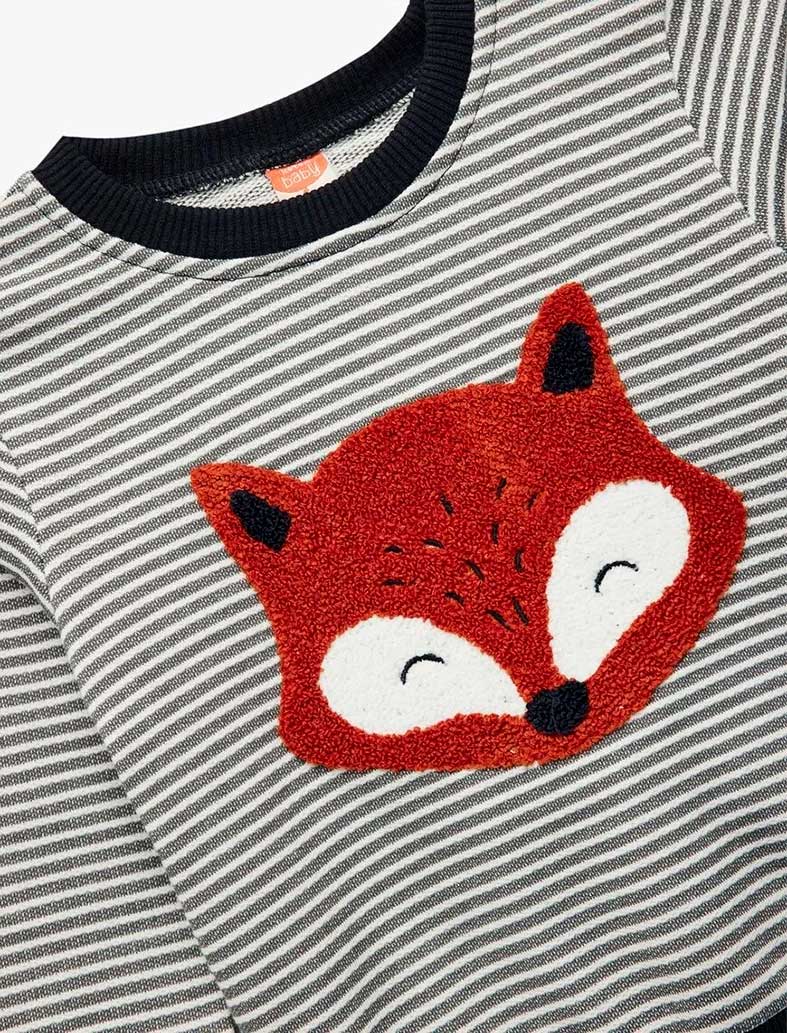 سویشرت نوزاد پسر کوتون Koton کد 6WMB10083TK