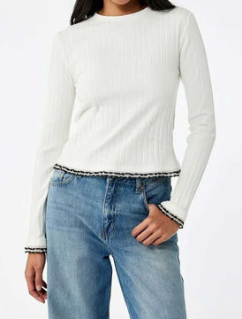 تی شرت زنانه کوتون Koton کد 6WAK50152EK