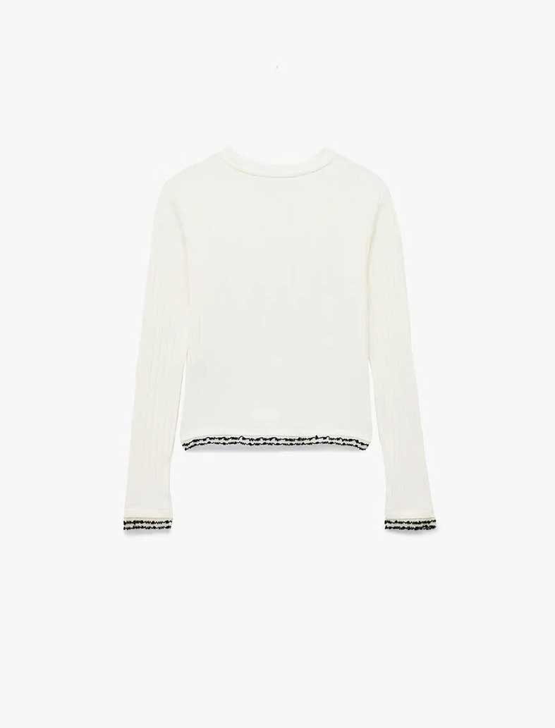 تی شرت زنانه کوتون Koton کد 6WAK50152EK