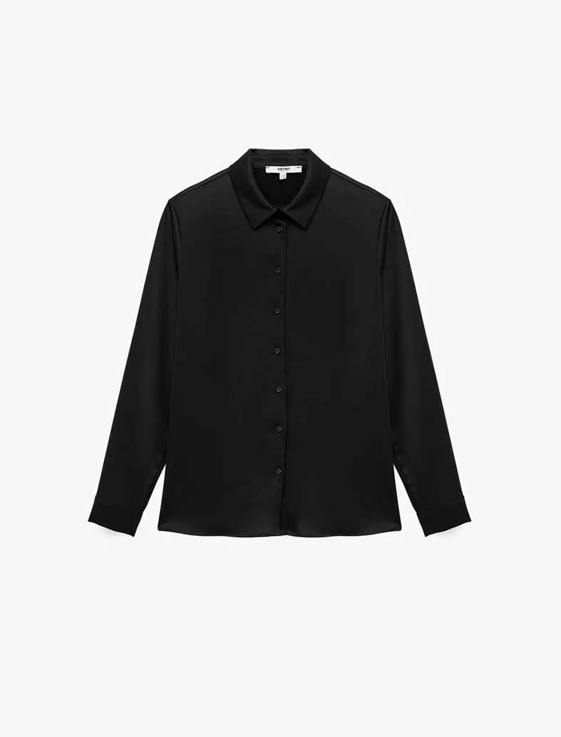 شومیز ساتن زنانه کوتون Koton کد 6WAK60030UW