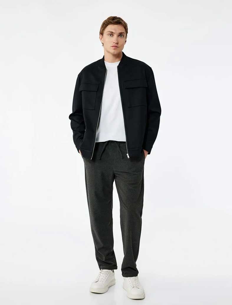 شلوار کتان مردانه کوتون Koton کد 6WAM40089HW