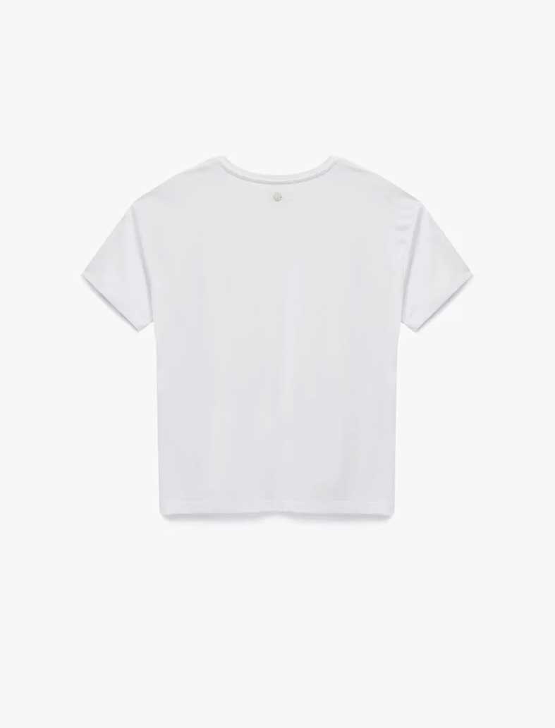 تی شرت ورزشی زنانه کوتون Koton کد 6WAK10024NK