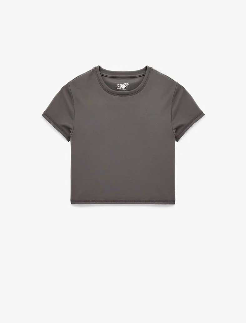 تی شرت ورزشی زنانه کوتون Koton کد 6WAK10179NK